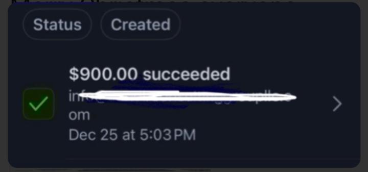 $900 Payments 