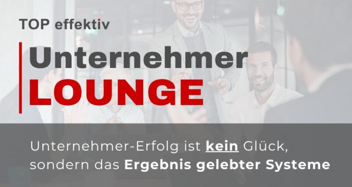 TOPeffektiv Unternehmer Lounge