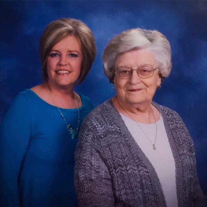 Me and my mom back years ago 