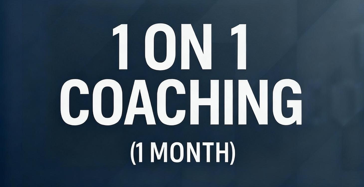 1 on 1 Coaching