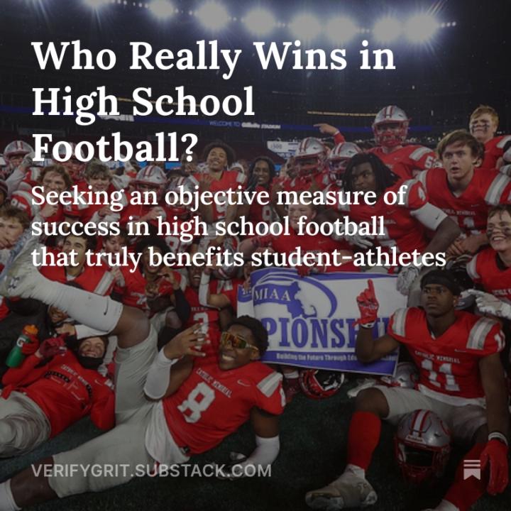 Who Really Wins in High School Football?