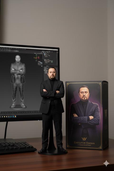 Diseño de personaje: Fotografía de modelo tipo figura de acción