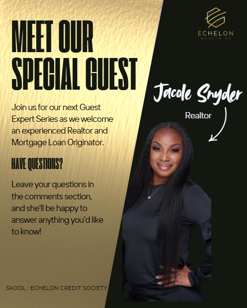Your invite to the Credit-to-Keys Workshop with Realtor Jacole Snyder 🔑
