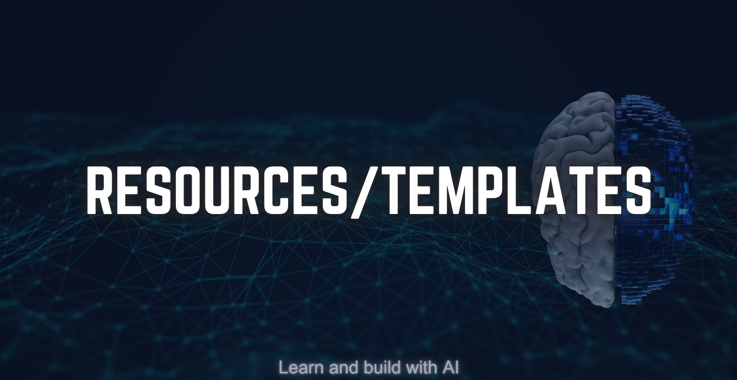 RESOURCES/TEMPLATES