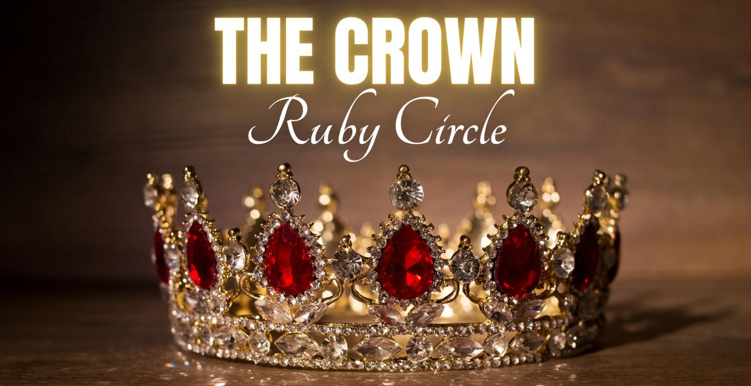 The Crown's Ruby Circle for Women