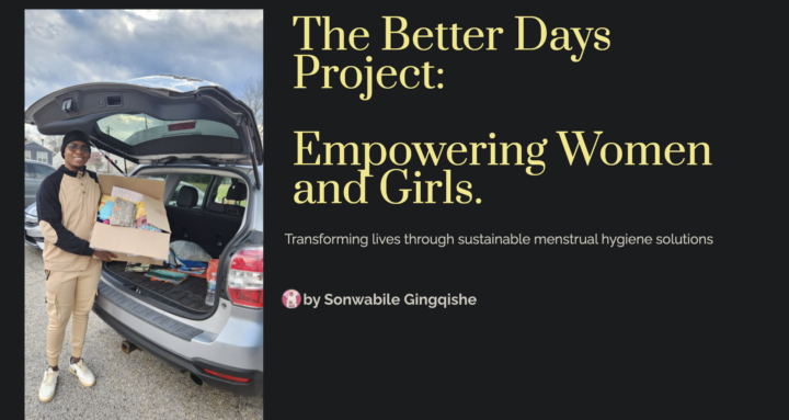 Community Impact Project Win: Soso From South Africa