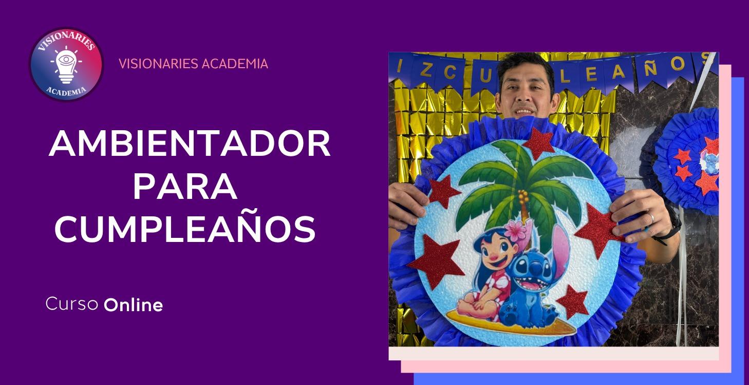 Ambientador para cumpleaños