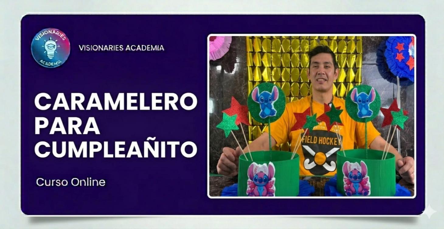 caramelero para cumpleaños