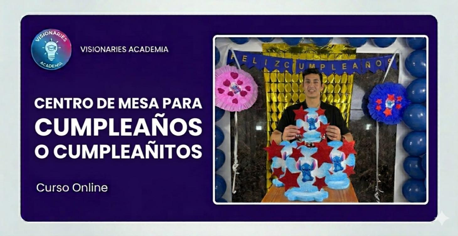 centros de mesa para cumpleaños