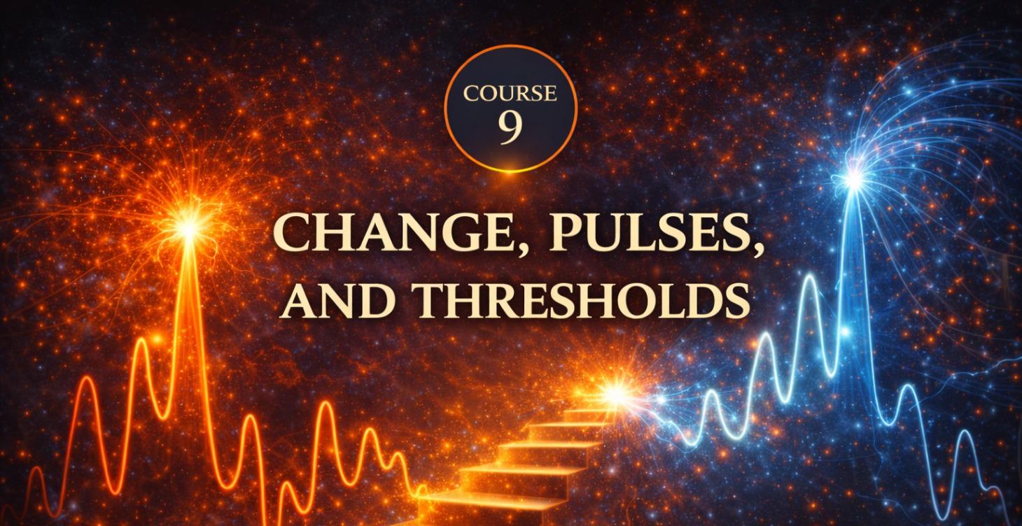 Course 9: Change, Pulses, and Thresholds