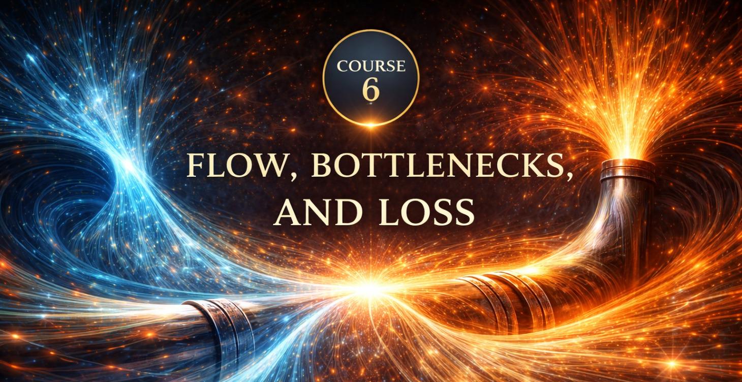 Course 6: Flow, Bottlenecks, and Loss