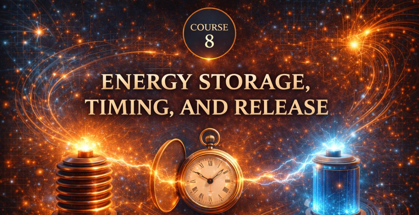 Course 8: Energy Storage, Timing, and Release