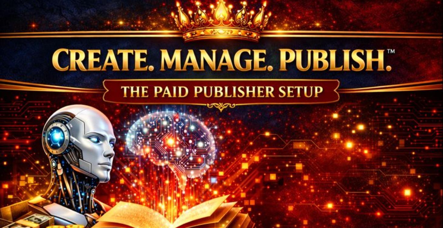 Create. Manage. Publish.™ The Paid Publisher Setup