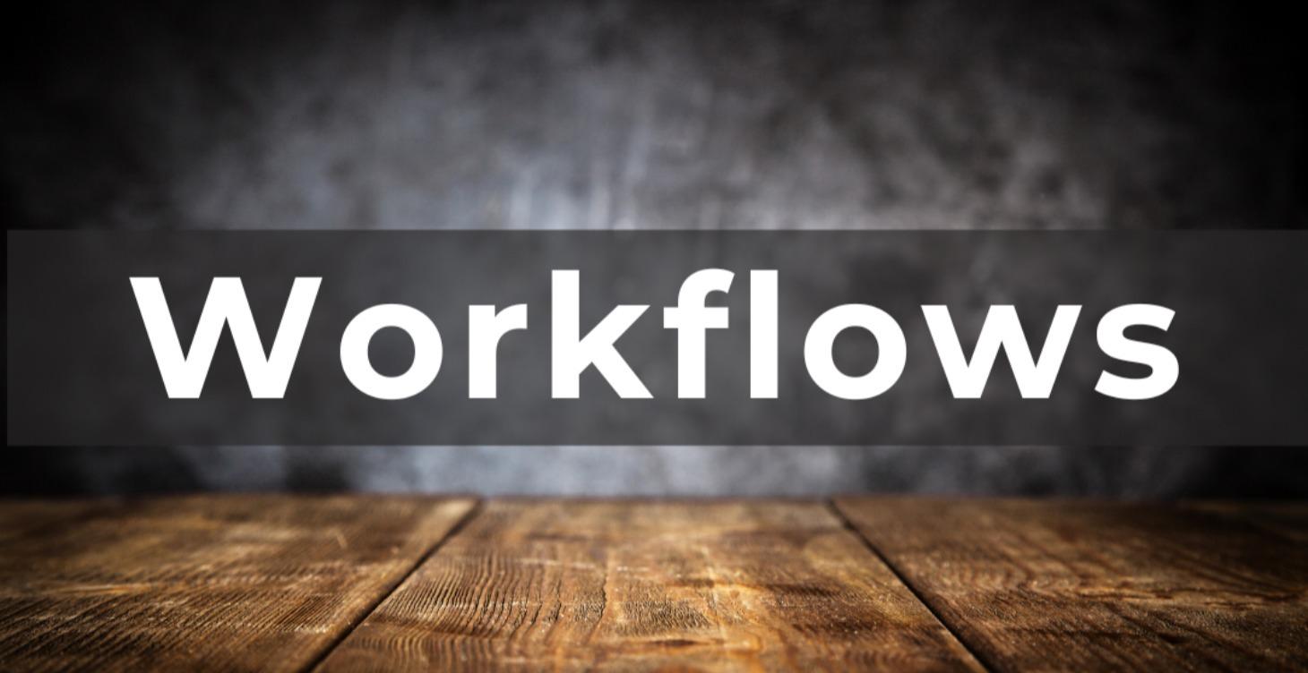 Workflows to Boost Productivity