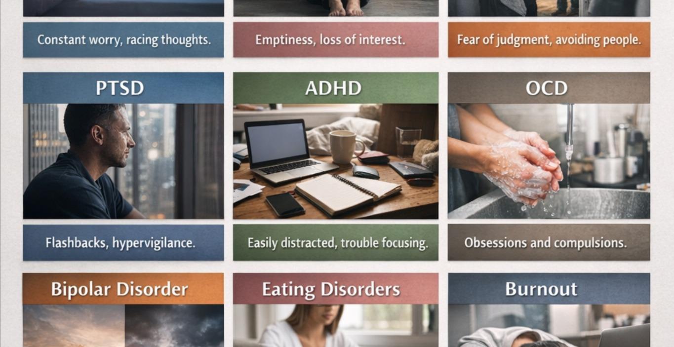 Aj Different mental health