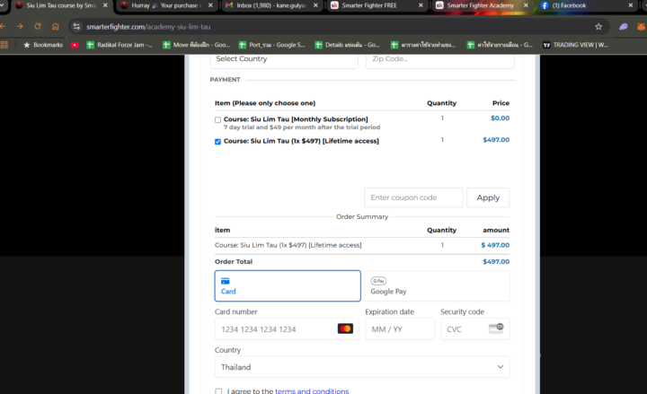 need help, purchase lifetime access but cannot access.