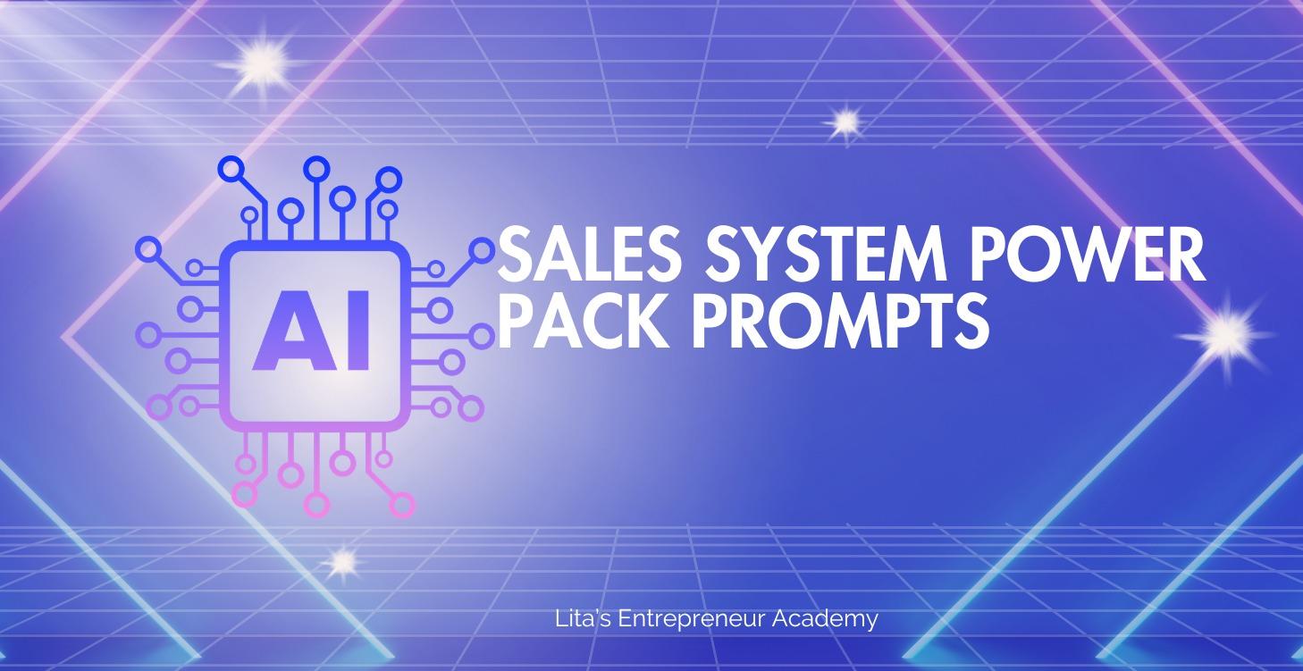 Sales System Power Pack