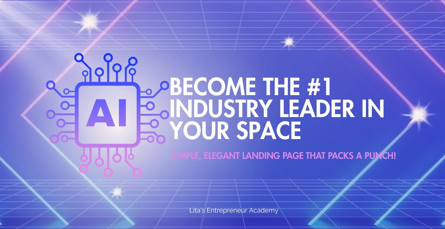 Elegant Launch Announcement Page