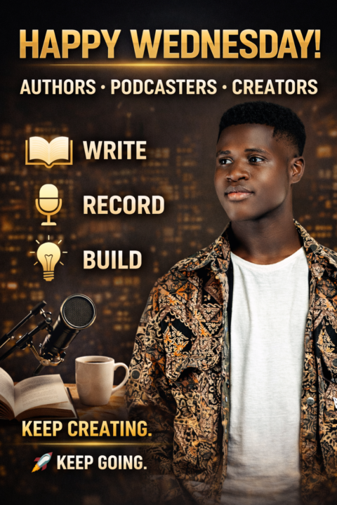 𝐖𝐞𝐝𝐧𝐞𝐬𝐝𝐚𝐲 𝐑𝐞𝐦𝐢𝐧𝐝𝐞𝐫 𝐟𝐨𝐫 𝐀𝐮𝐭𝐡𝐨𝐫𝐬, 𝐏𝐨𝐝𝐜𝐚𝐬𝐭𝐞𝐫𝐬 & 𝐁𝐮𝐬𝐢𝐧𝐞𝐬𝐬 𝐎𝐰𝐧𝐞𝐫𝐬