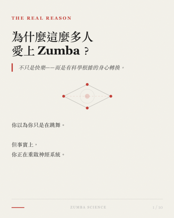 Zumba背後的科學原理（文長）