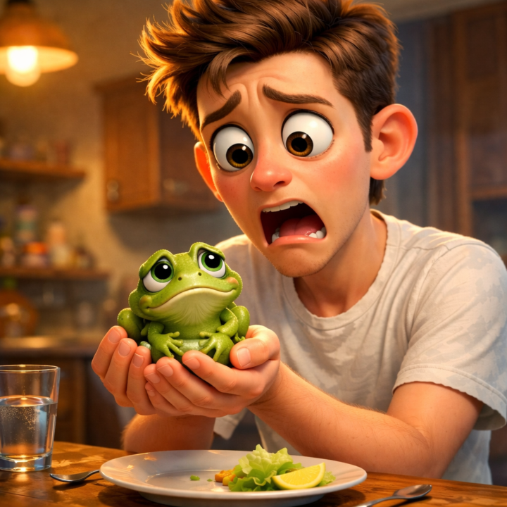 Eat that Frog – oder doch erst das Dessert? 🐸🍰