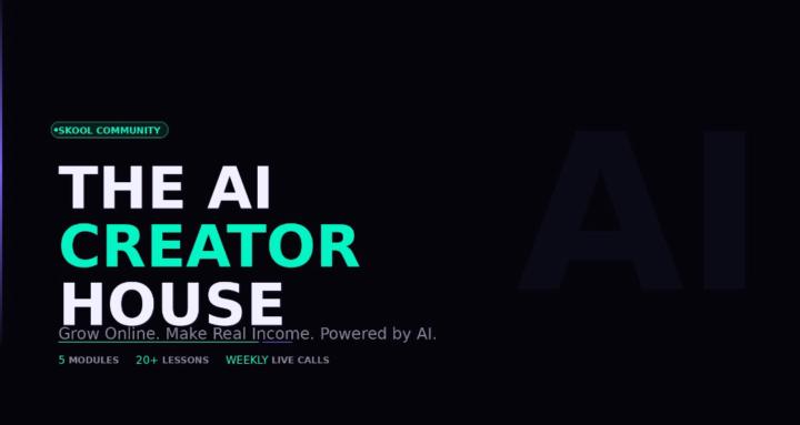The AI Creator House