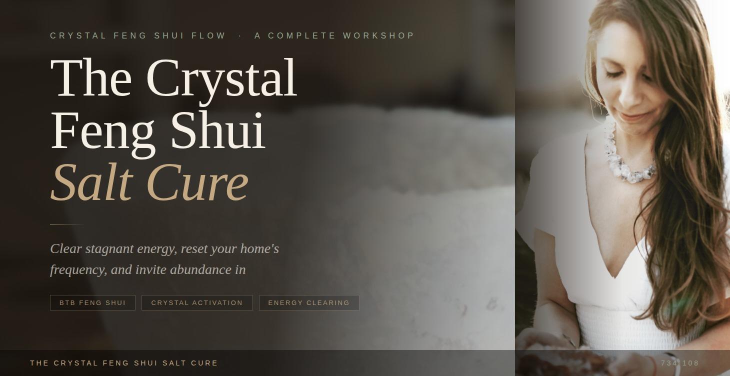 The Crystal Feng Shui Salt Cure