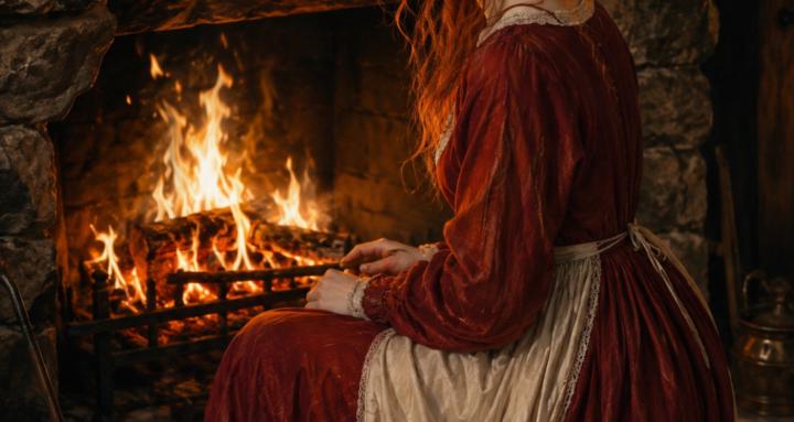 At the Hearth with Rebecca