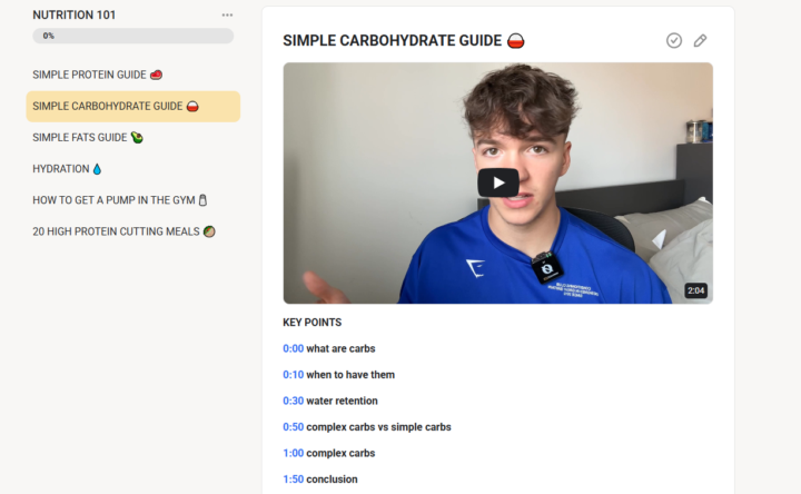 FREE NUTRITION COURSE IS LIVE ‼