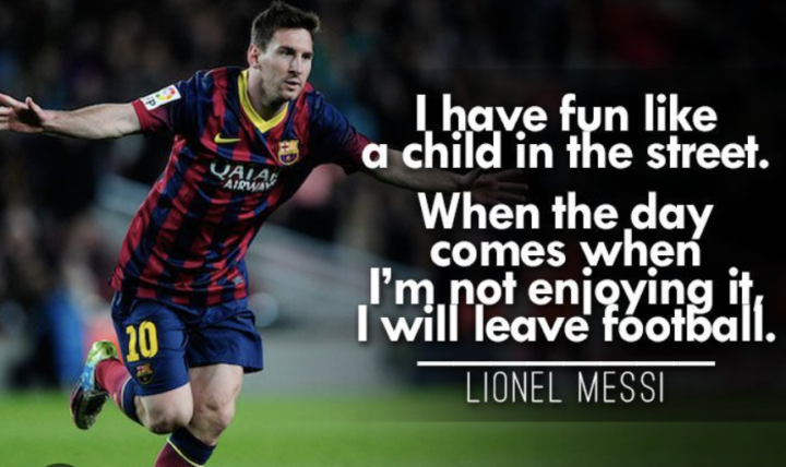 Just a boy who loves a game...