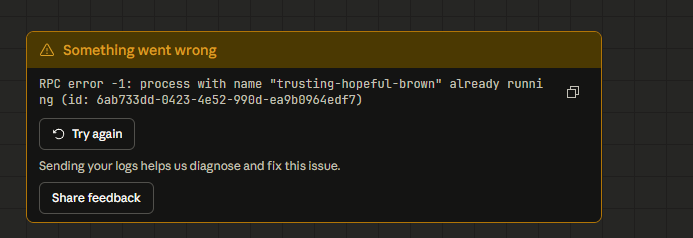 anybody else get this error sometimes? 