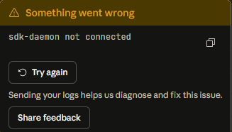 Anyone else getting this error