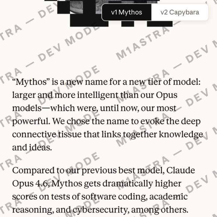claude mythos coming baby