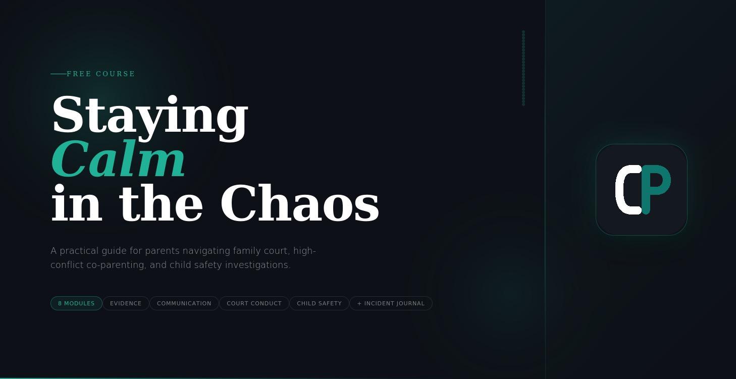 Staying Calm in the Chaos