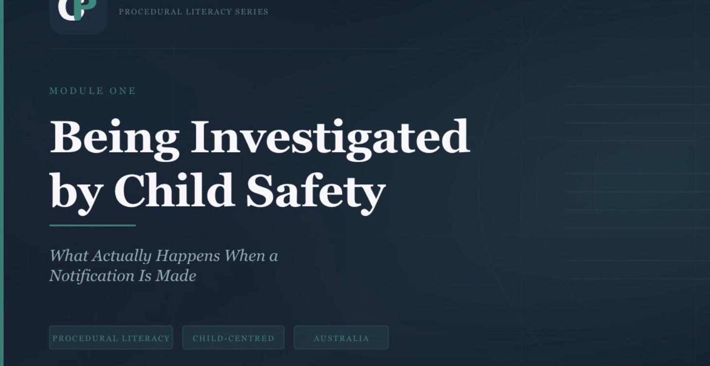 Being Investigated by Child Safety: A Guide