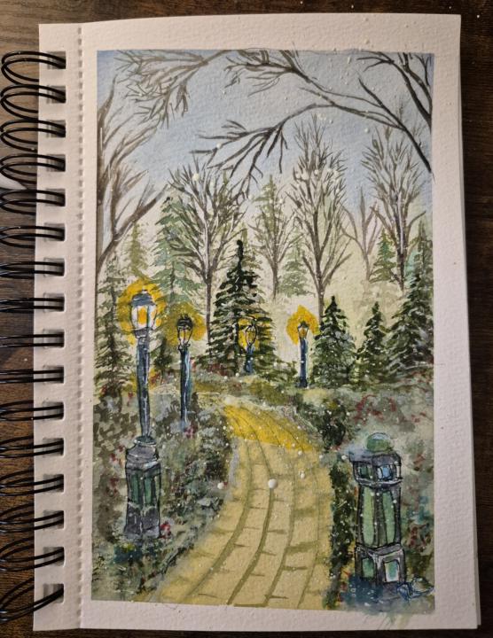 Wintry Walk In The Park