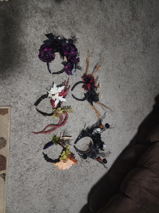 Witchy photo shoot costume creations 