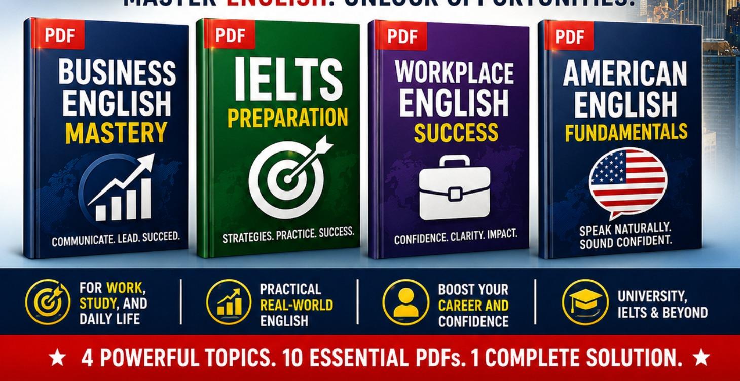 10 PDF English Master's Survival Kit