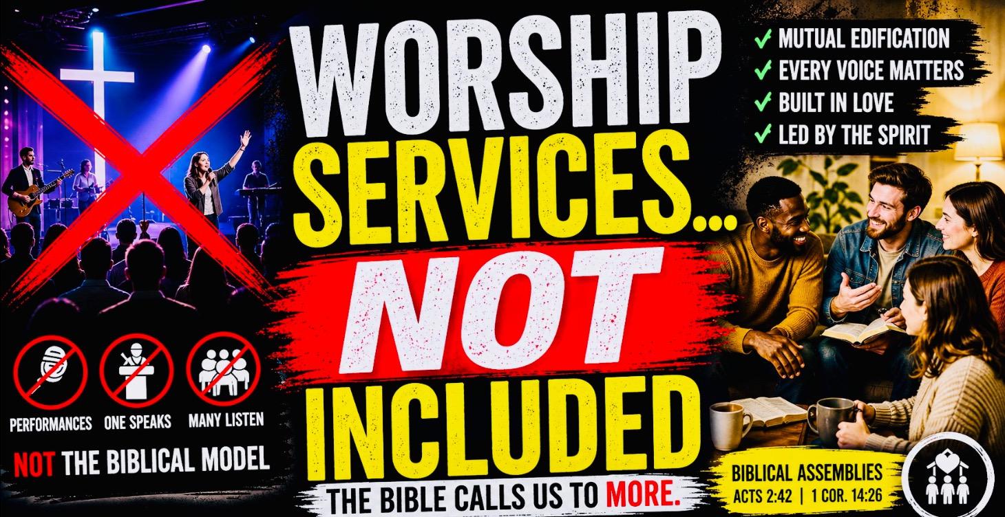 Worship Services…NOT Included?!?!