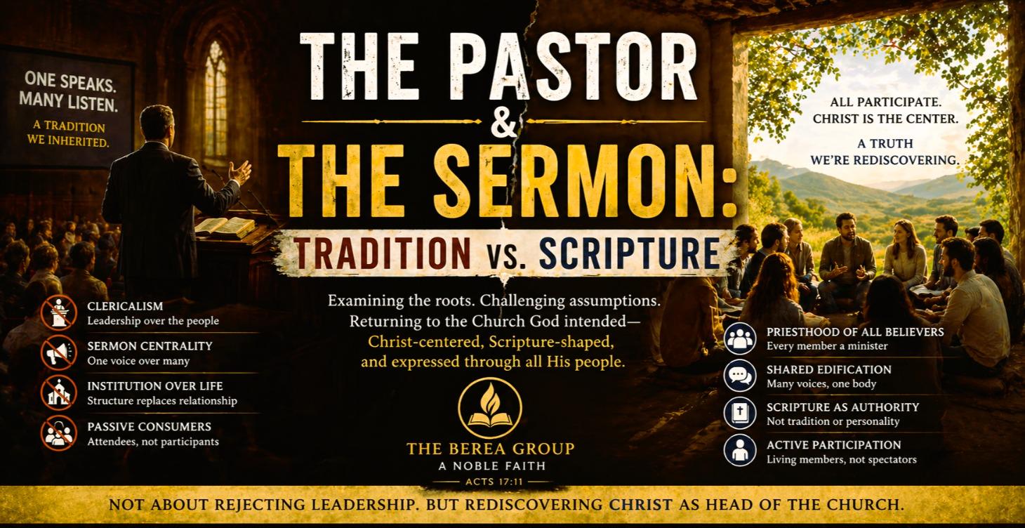 Pastor, Sermon, or Christ?