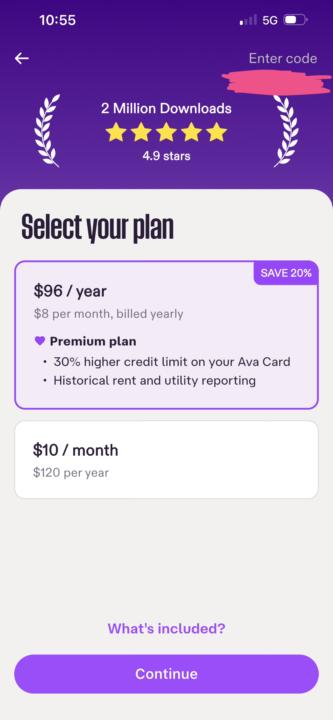 Ava referral code