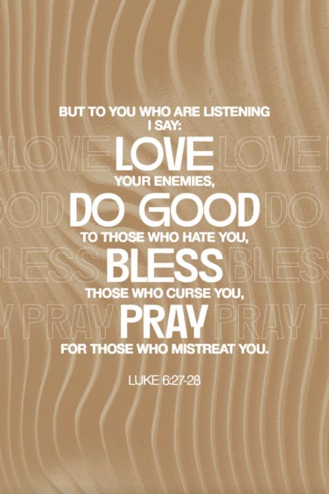 Luke 6:27-28