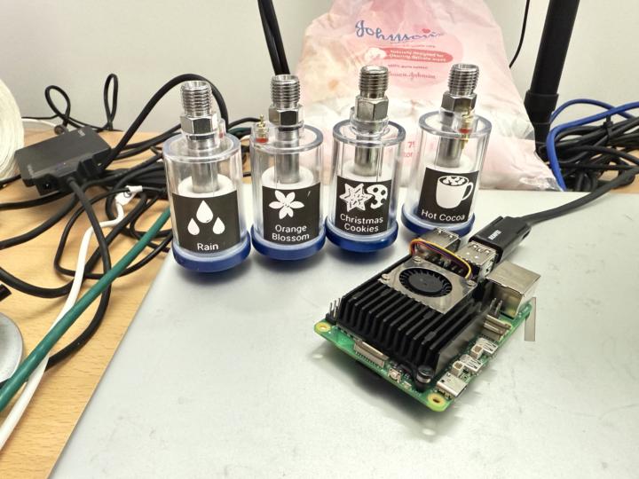 Smell machine update