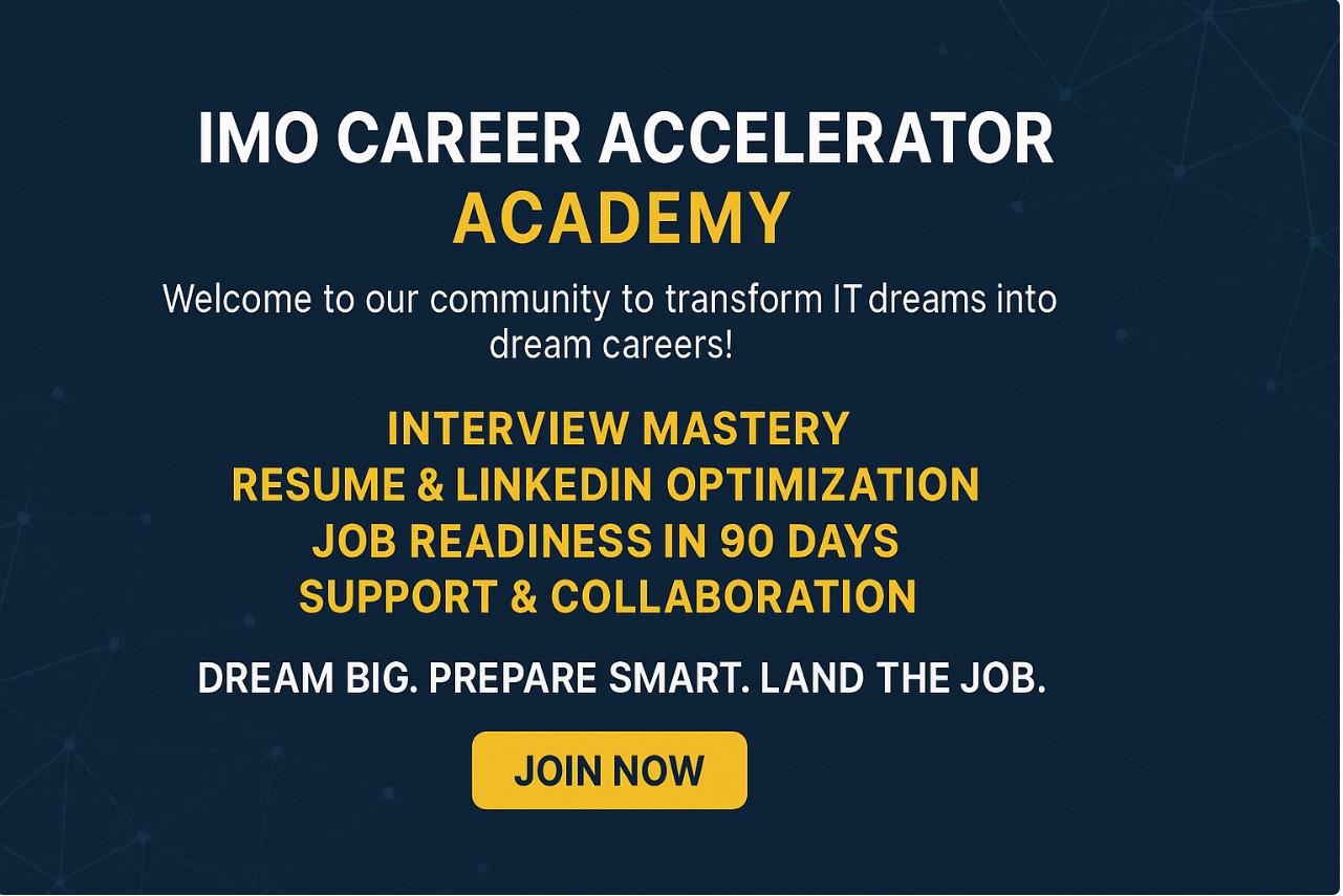 IMO Career Accelerator Academy