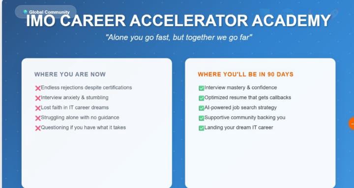 IMO Career Accelerator Academy