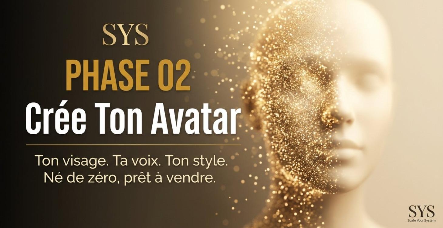 Phase 02 — Créer ton Avatar A→Z