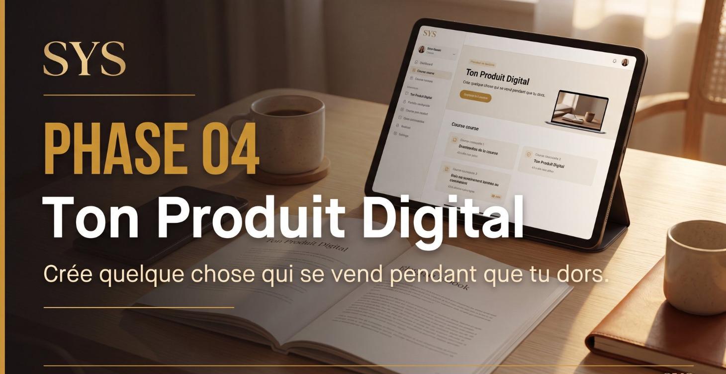 Phase 04 — Ton Produit Digital