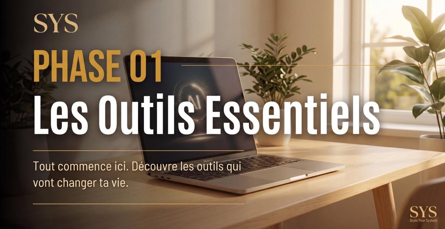 Phase 01 — Outils IA Essentiels
