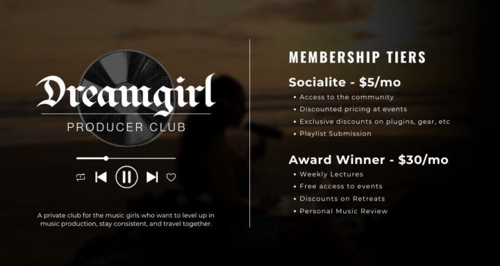 Dreamgirl Producer Club