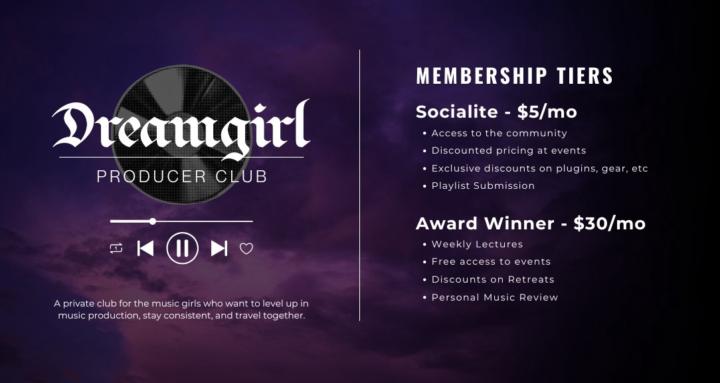 Dreamgirl Producer Club